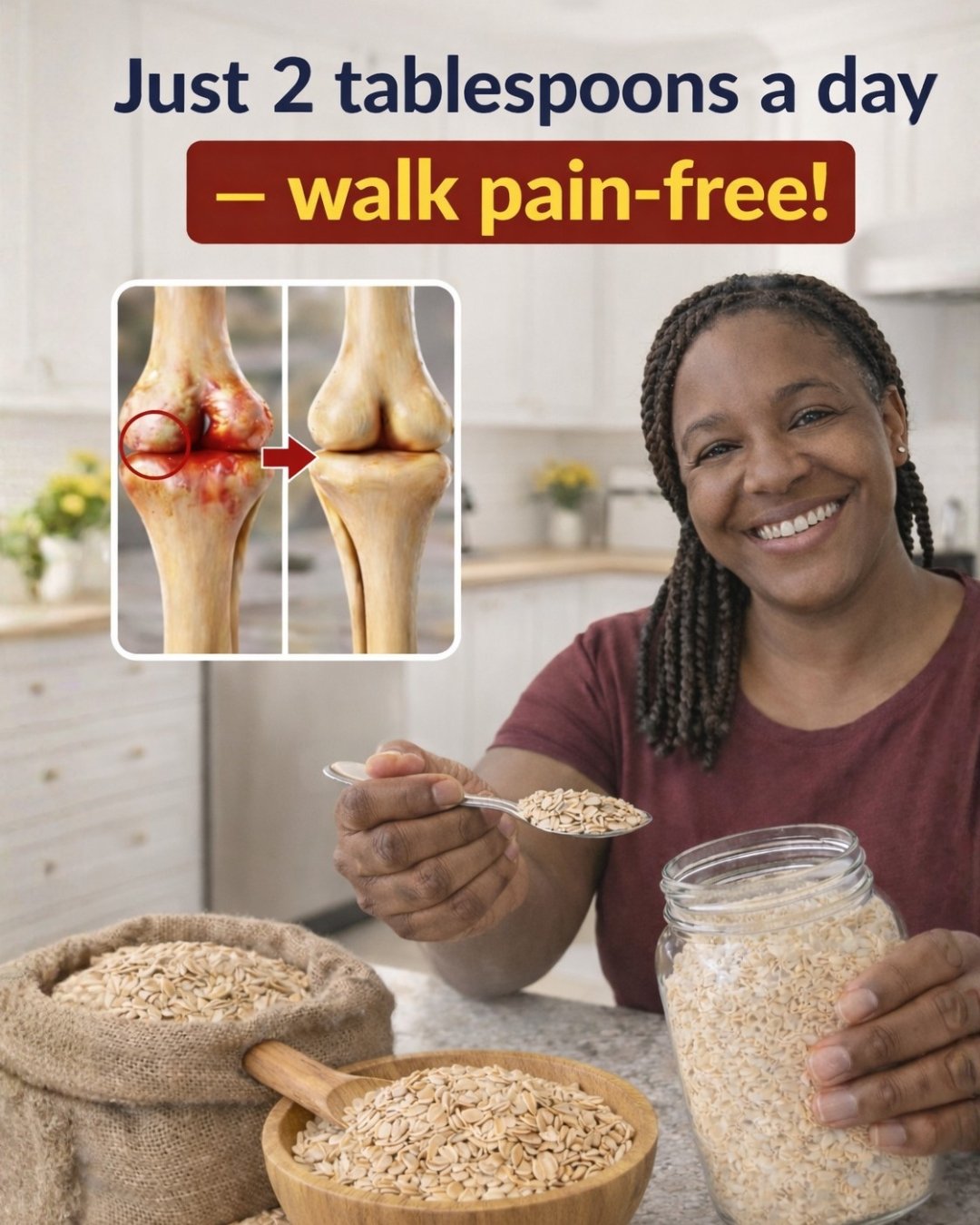 Are Your Knees Getting Stiffer Daily? A Simple Oat Habit Worth Trying