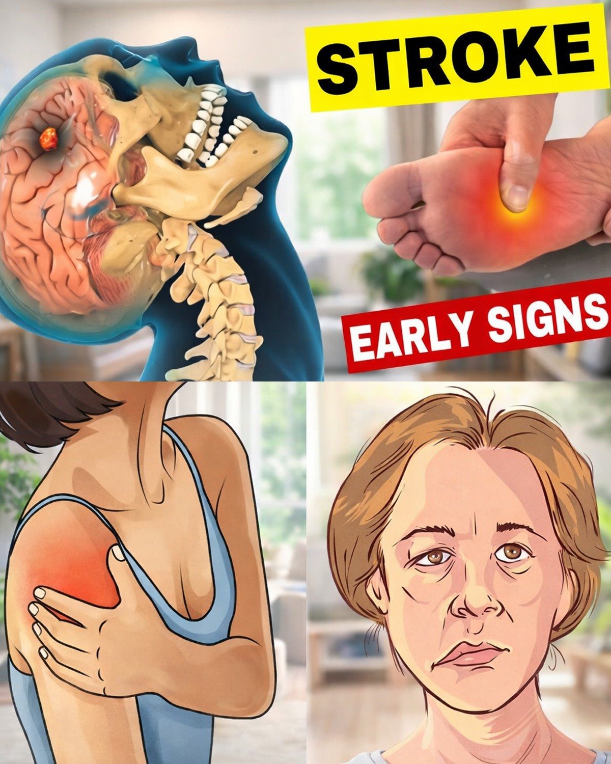 8 Warning Signs of Stroke That Can Appear Up to a Month Before + 9 Powerful, Evidence-Based Tips to Slash Your Risk