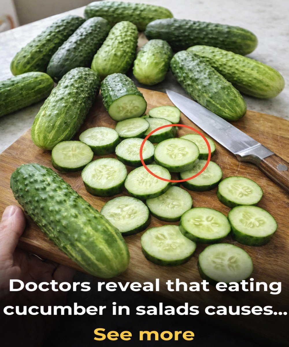 Doctors Reveal What Eating Cucumber in Salads Really Does to Your Body