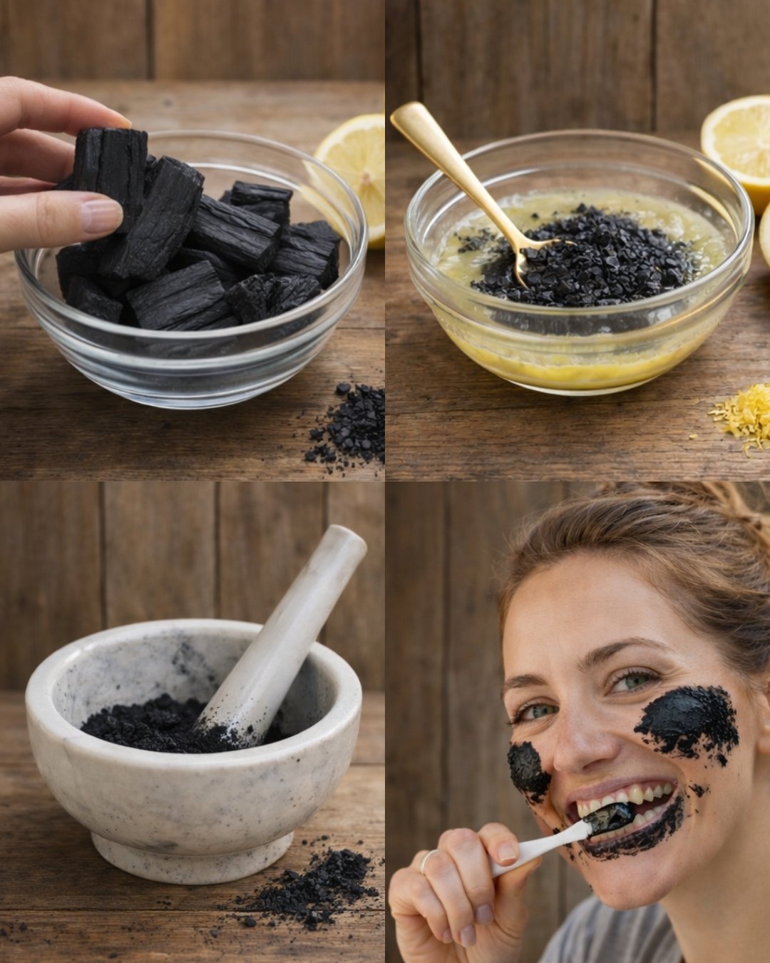 Discover a Simple Home Mixture Using Lemon and Charcoal for Everyday Beauty Routines