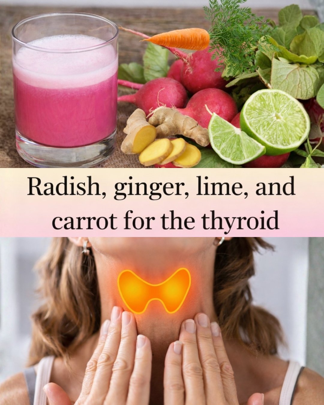 Radish and Thyroid Health: Benefits and a Natural Juice Recipe