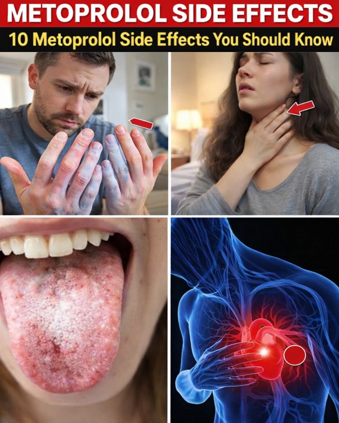 The 10 Metoprolol Side Effects Your Doctor Might Not Emphasize (But You Should Know About)