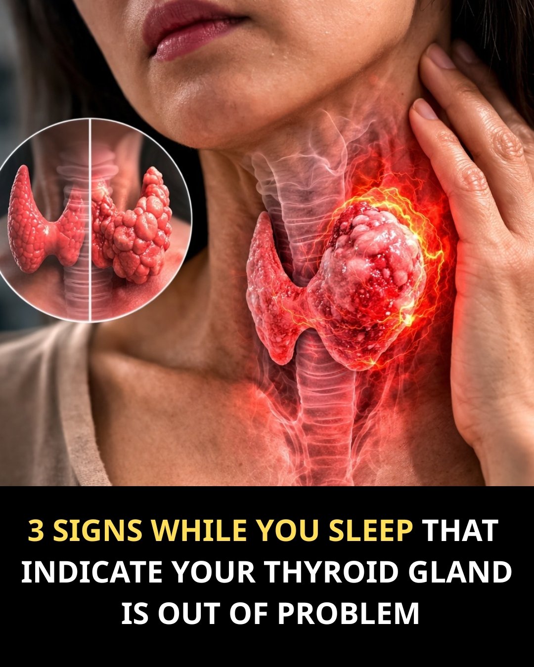 If You Notice These 3 Unusual Signs While Sleeping, Your Thyroid May Be “Out of Balance”