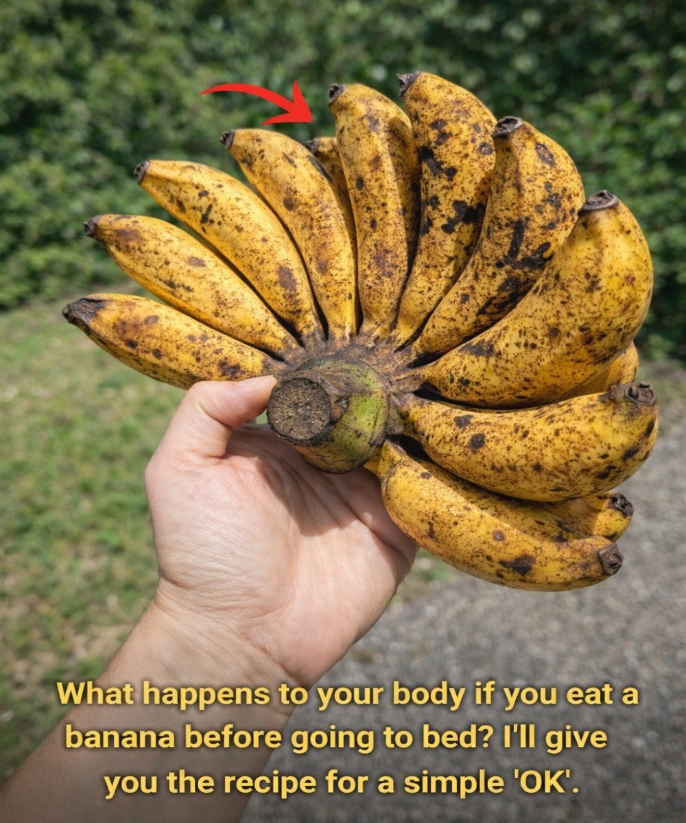 Eating a Banana Before Bed: A Simple Habit with Surprising Effects