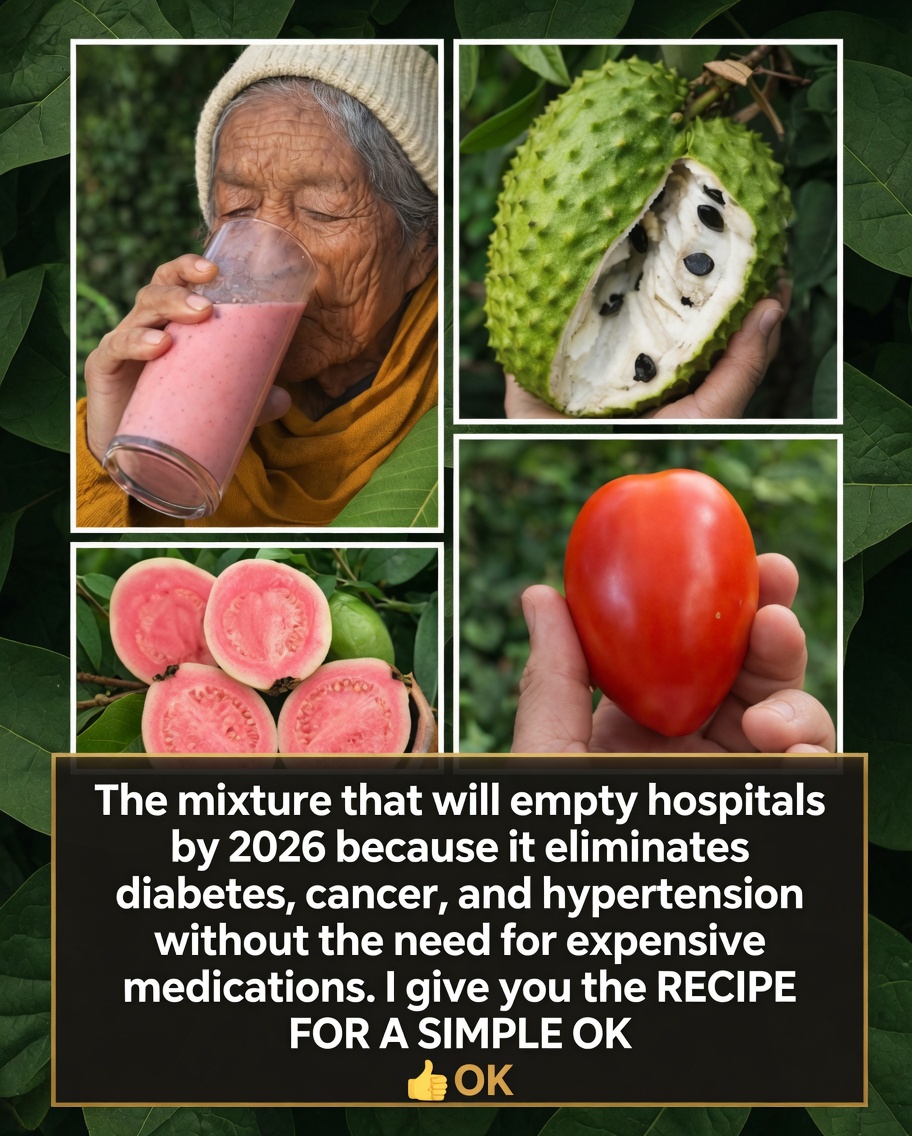 Natural Detox Juice with Soursop, Tomato, and Guava