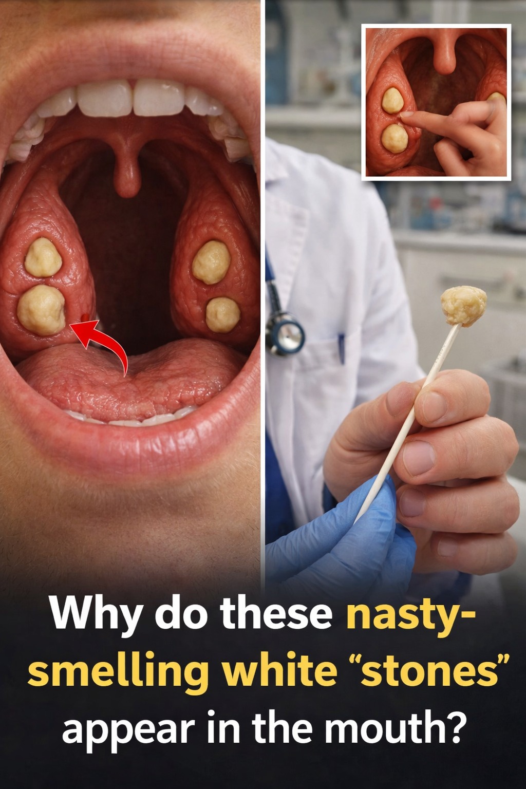 Those White Stones in Your Throat Causing Bad Breath: What They Really Are and How to Get Rid of Them for Good