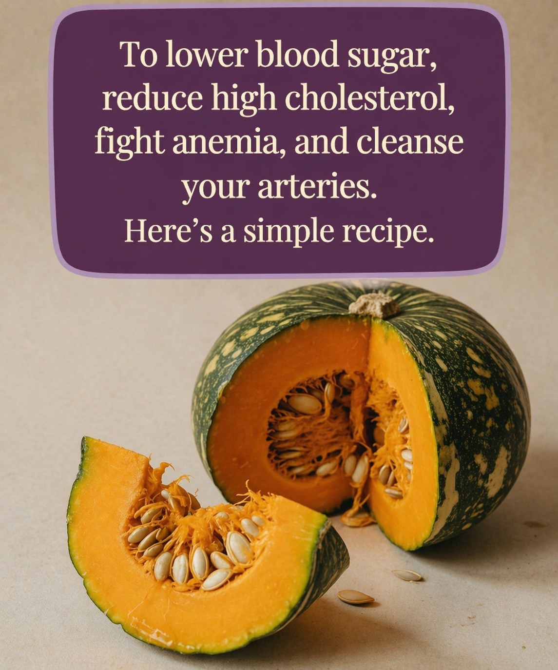 Homemade Pumpkin Remedies for High Blood Sugar, Cholesterol, and Artery Health