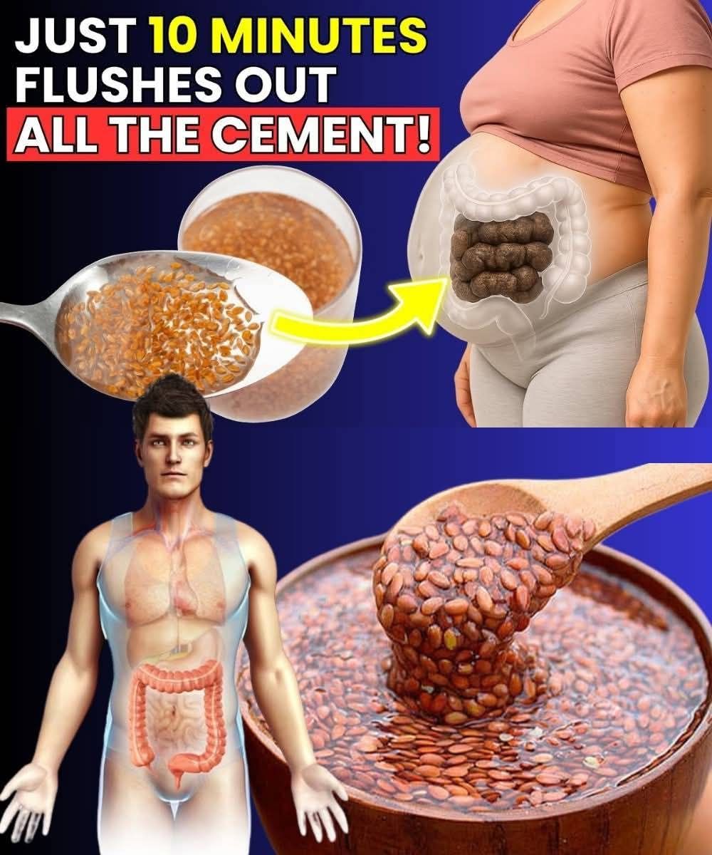 Drink Just 1 Glass and Cleanse Your Entire Colon in 10 Minutes!