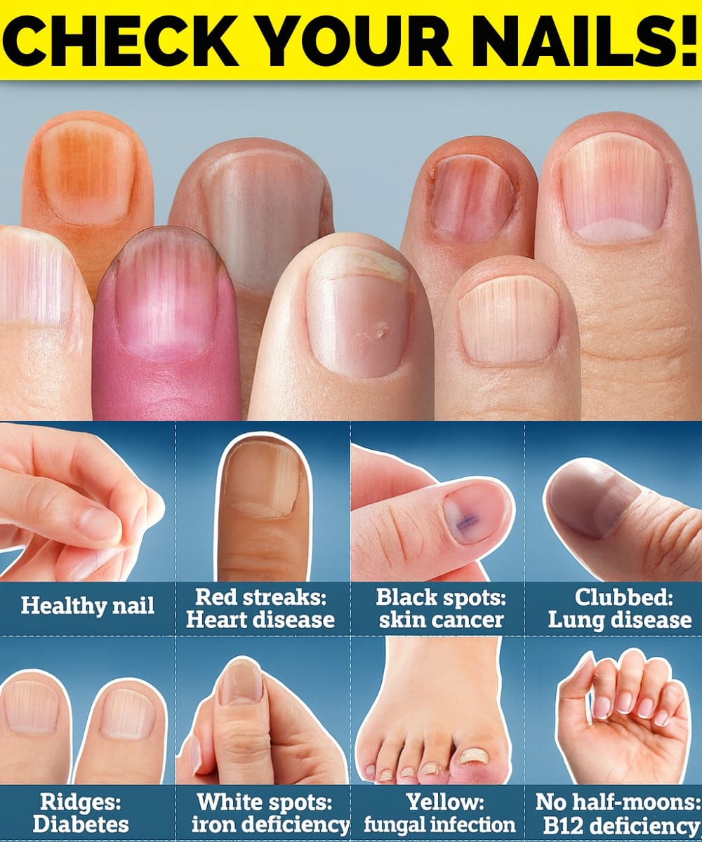 What Your Nails Reveal About Your Health: 9 Warning Signs You Should Never Ignore