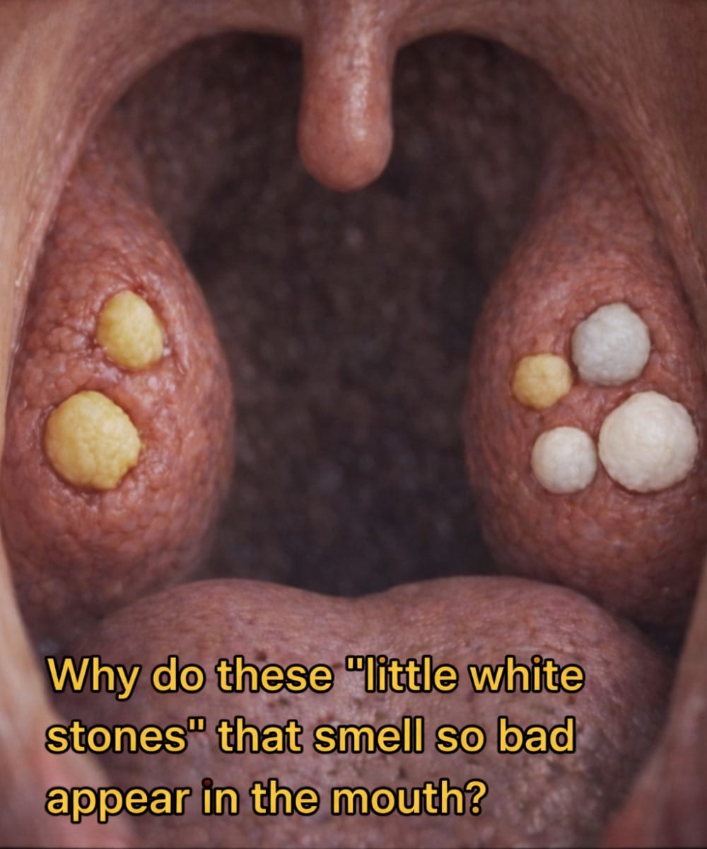 What Are Those Smelly White Stones in Your Mouth Causing Bad Breath? The Truth About Tonsil Stones