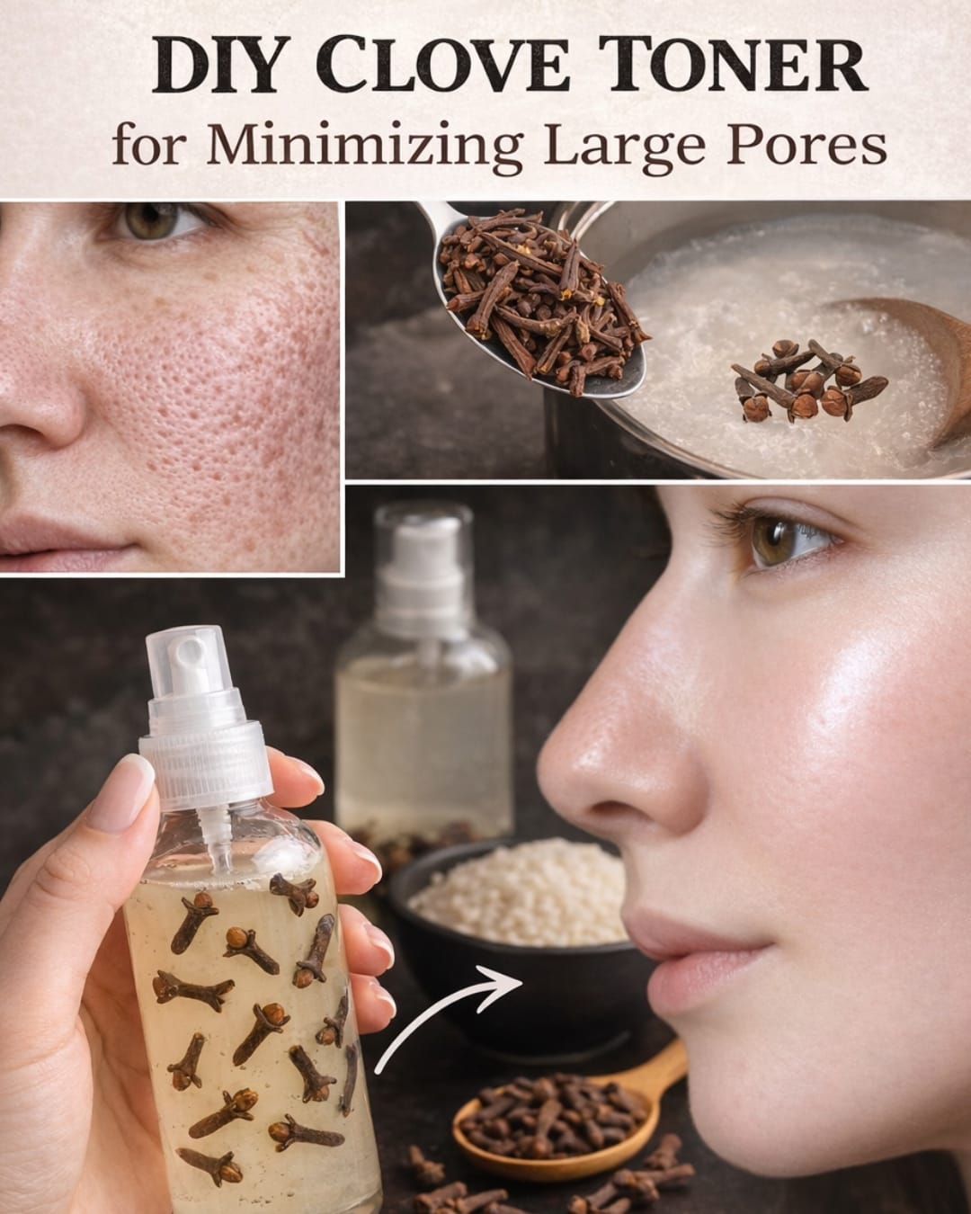 Say Goodbye to Large Pores and Get Glowing Skin | How to Tighten Large Pores Naturally