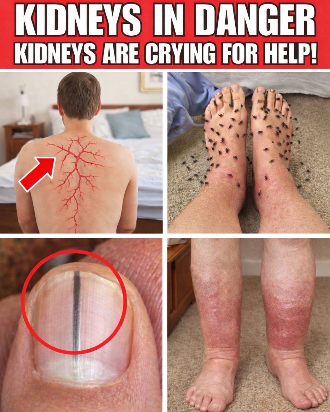 8 Strange Signs Your Kidneys Are Crying for Help – Don’t Ignore These Silent Alarms