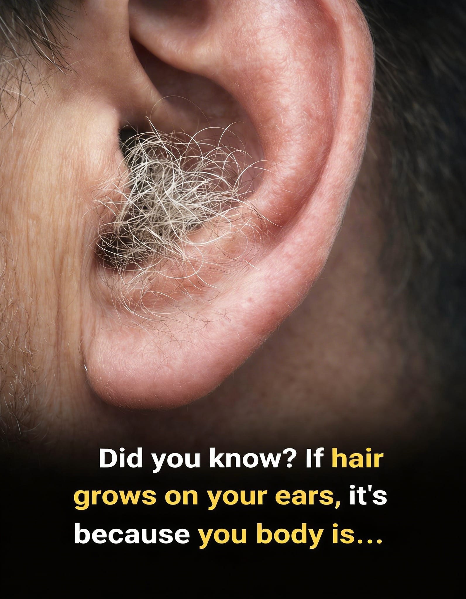 Ear Hair and Your Health: What Doctors Say About This Overlooked Body Sign