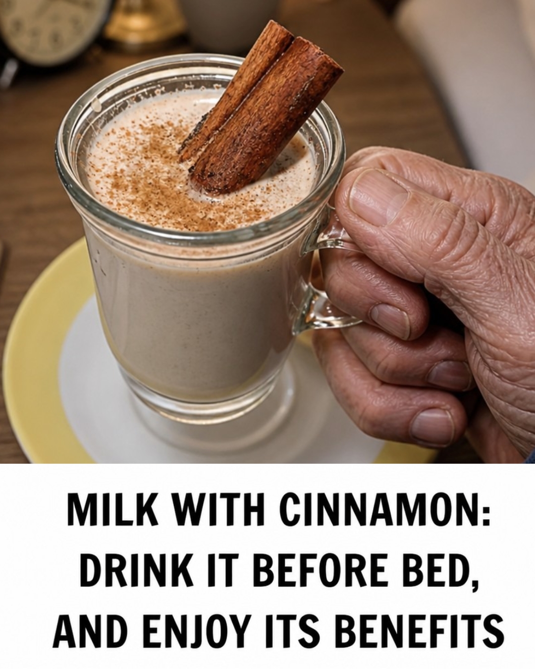 Milk With Cinnamon Before Bed Triggers Sleep, Cravings Control, and Cramp Relief