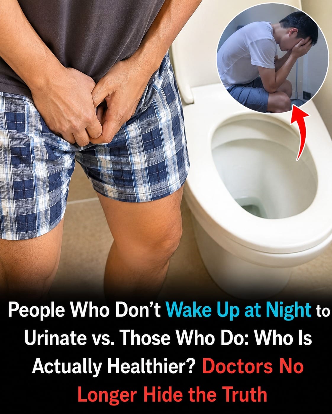 People Who Don’t Wake Up at Night to Urinate vs. Those Who Do: Who Is Actually Healthier?