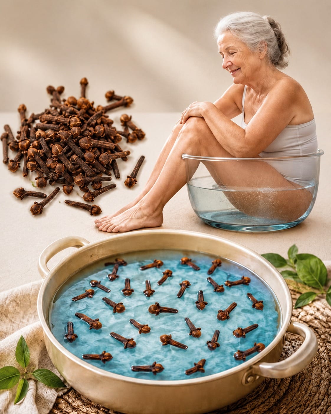 Clove Water Forces the Pelvic Area to Reset Its Surface Defenses