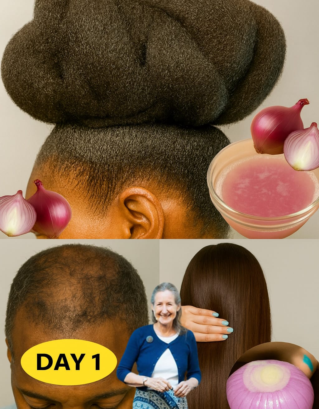 Grow Hair Fast in 4 Weeks with Homemade Onion Oil: Unlock Your Hair’s Hidden Potential!