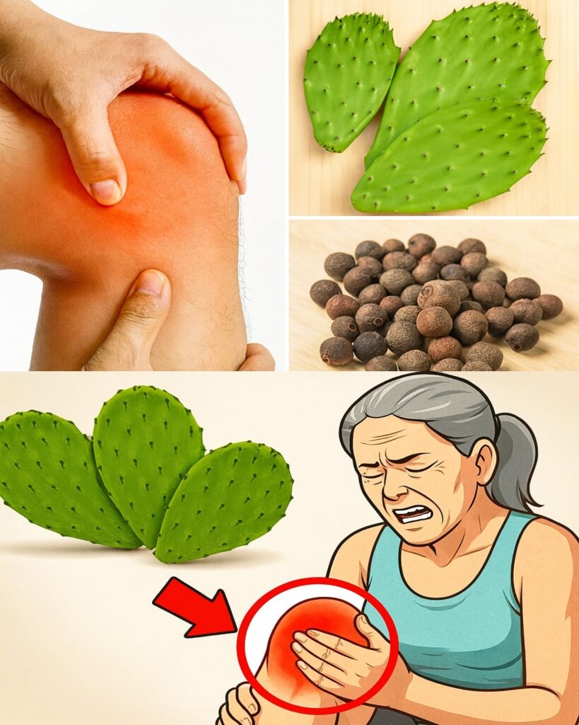 Ease Joint Pain with Prickly Pear Water