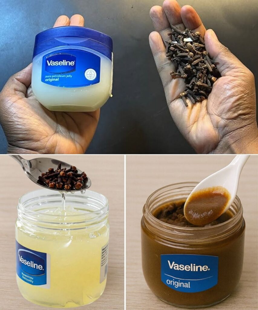 Mix cloves with Vaseline : A secret nobody will never tell you. thank me later