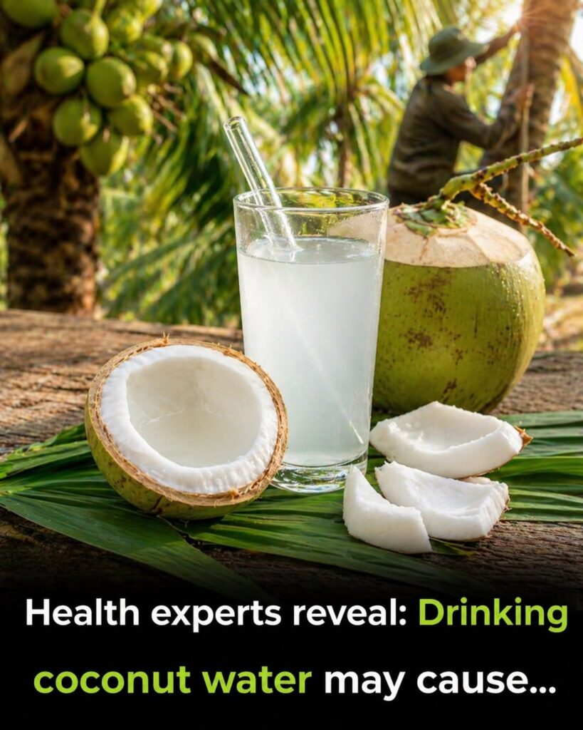 Doctors Reveal: Drinking Coconut Water May Cause These Hidden Issues – What You Should Know