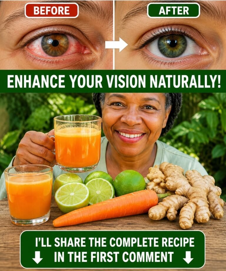 How to Restore Vision Naturally with a Simple Homemade Juice Recipe