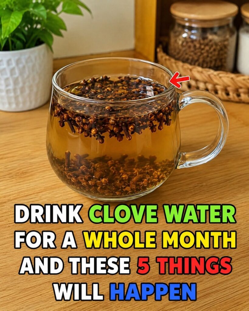 What Happens When You Drink Clove Water Every Day for a Month?