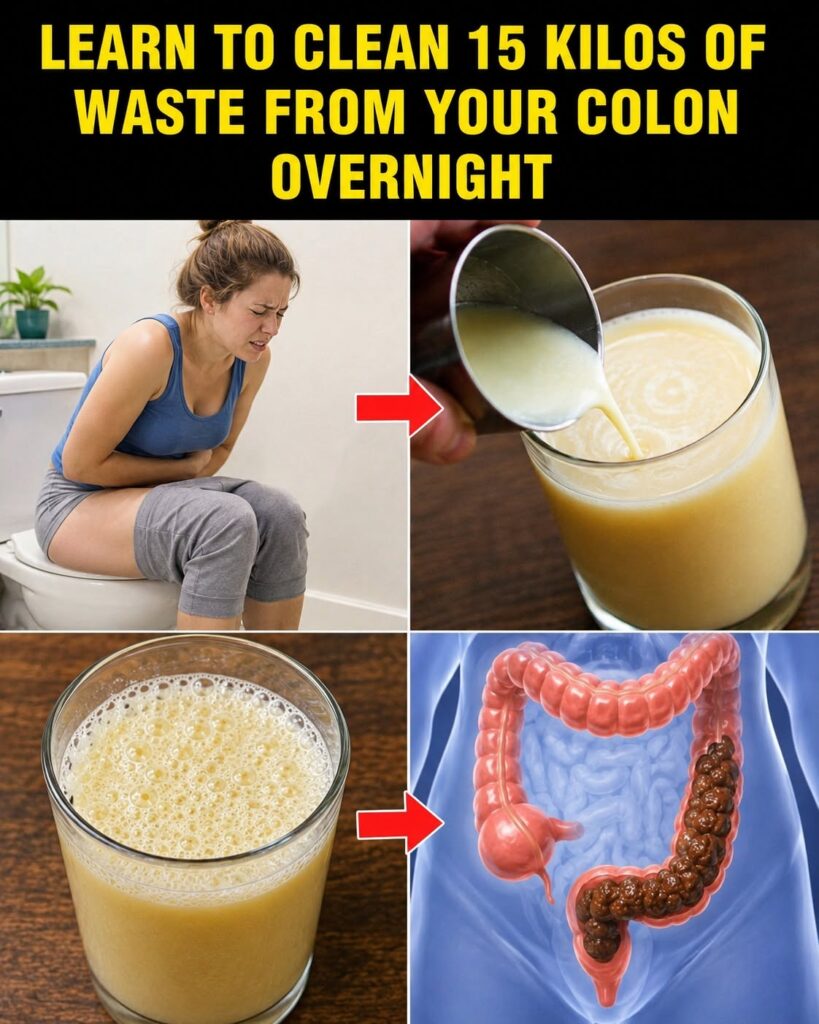 Natural Drink to Improve Digestive Health and Cleanse the Colon