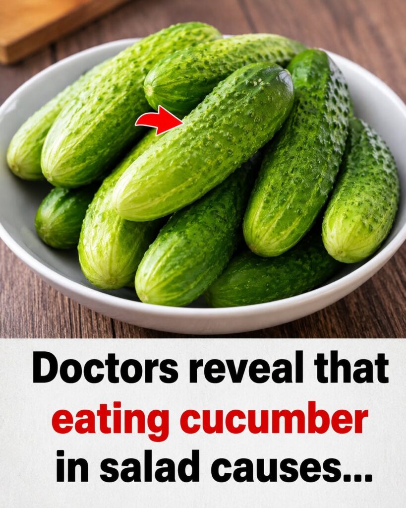 Doctors Reveal What Really Happens When You Eat Cucumber in Salads Every Day