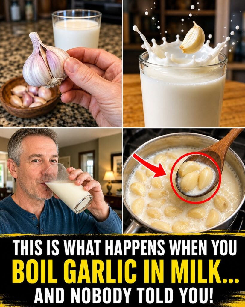 Garlic Boiled in Milk Triggers a Spine-Soothing Reset