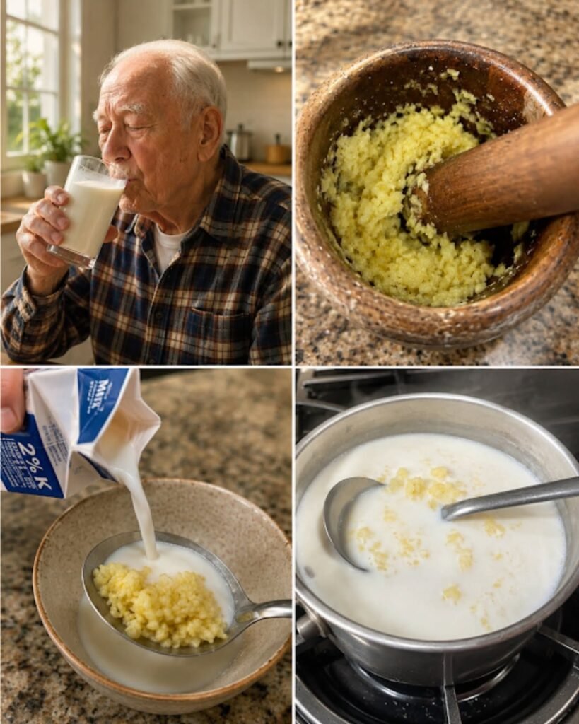 Garlic and Milk Drink: Step-by-Step Guide