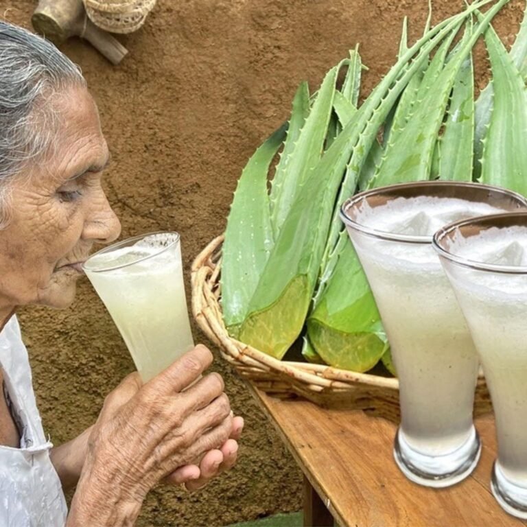 Fresh Aloe Vera Juice – Grandma’s Way