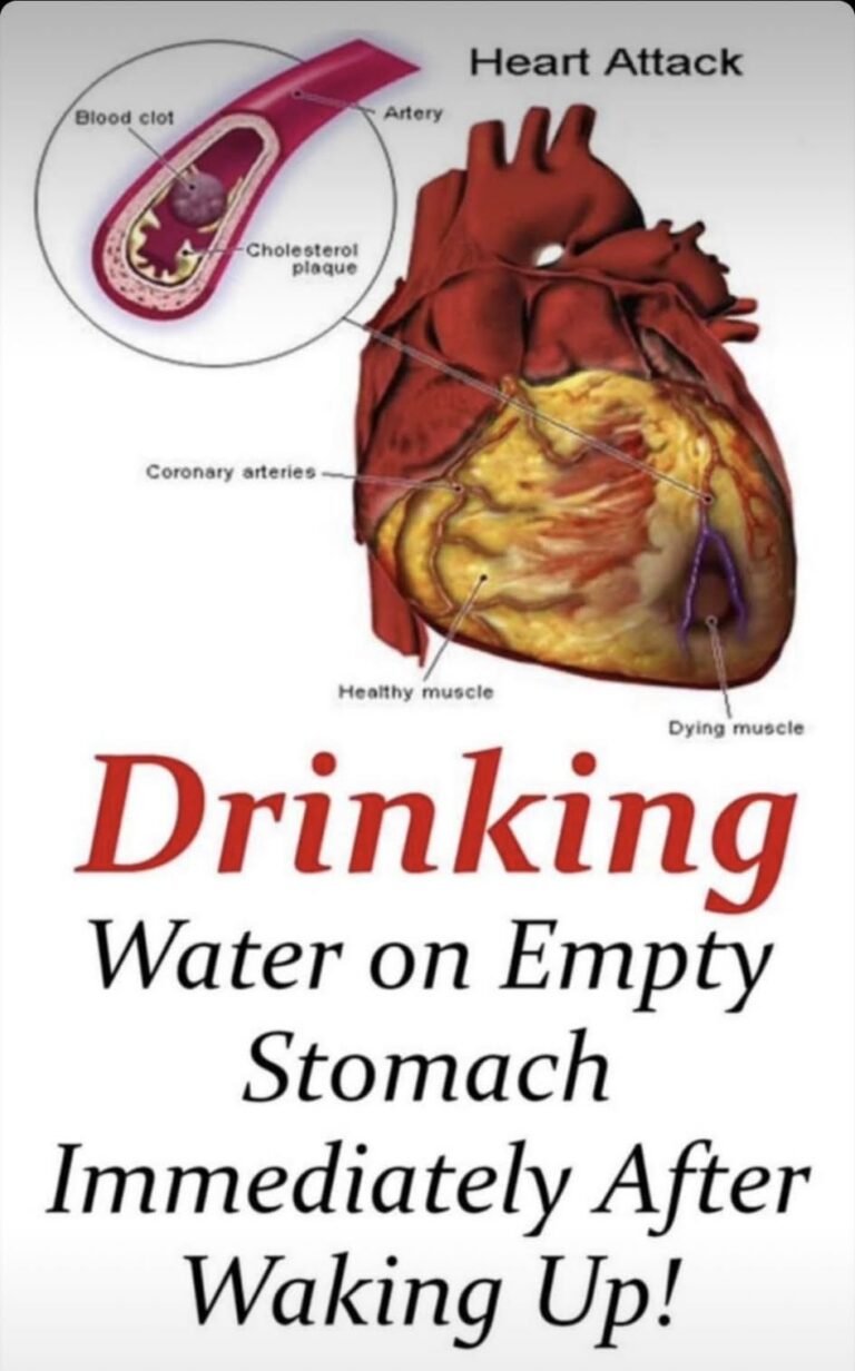 Drinking Water on Empty Stomach Immediately After Waking Up!