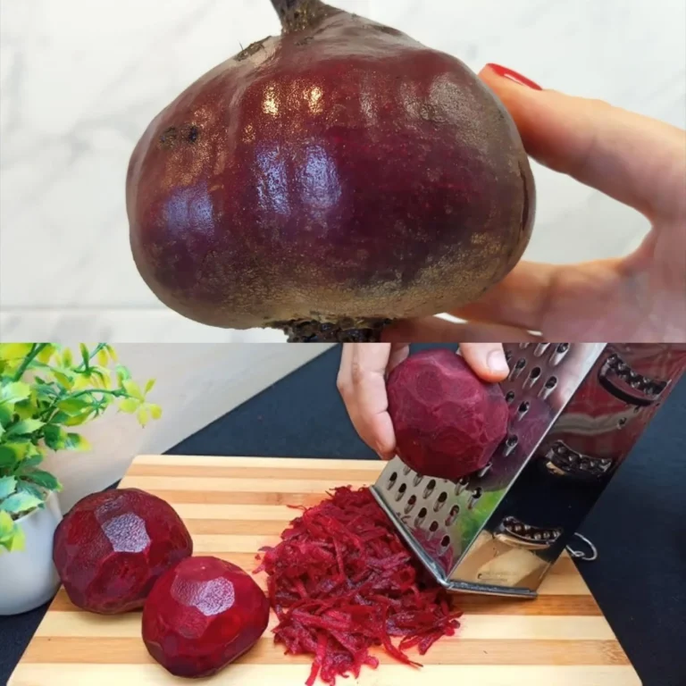 Grated Beets: A Natural Boost for Immunity, Anemia, and Liver Detox!