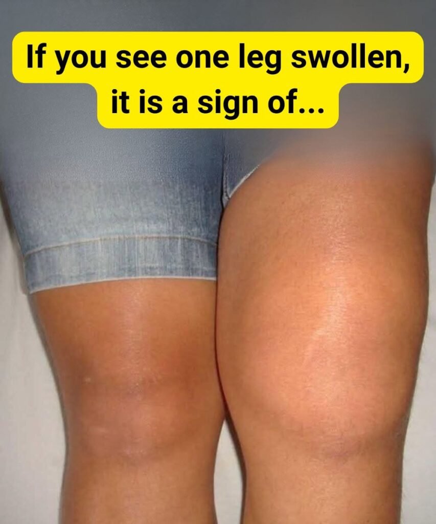 One Leg Swollen? Understanding the Possible Causes and When to See a Doctor