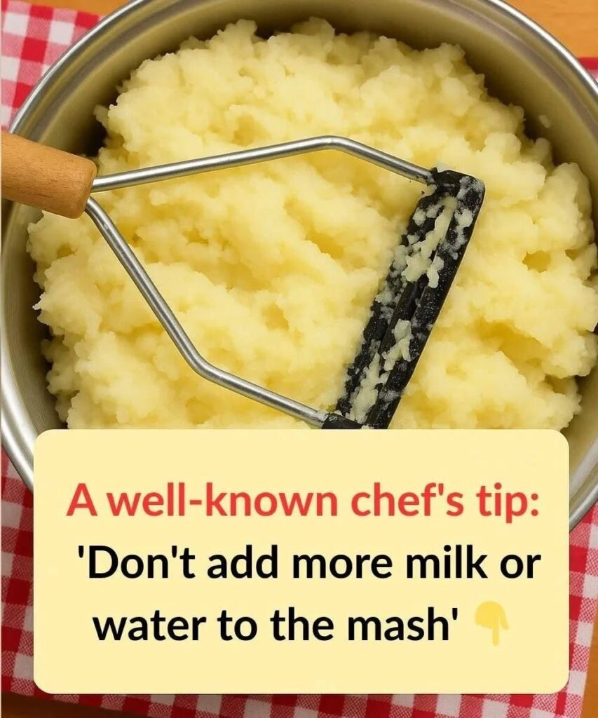 Chef's Secret for Creamier Mashed Potatoes