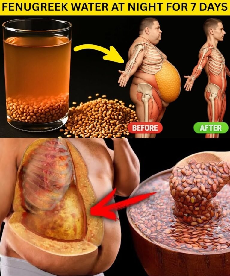 Drinking Fenugreek Water at Night for 7 Days: Can It Support Blood Sugar, Digestion, and Belly Health?