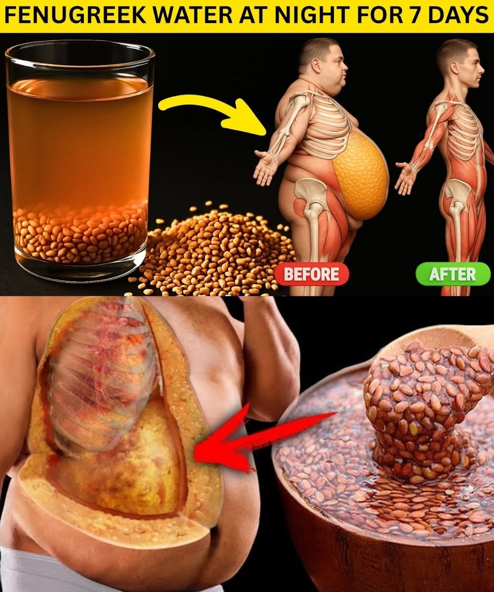 Drinking Fenugreek Water at Night for 7 Days: Can It Support Blood Sugar, Digestion, and Belly Health?