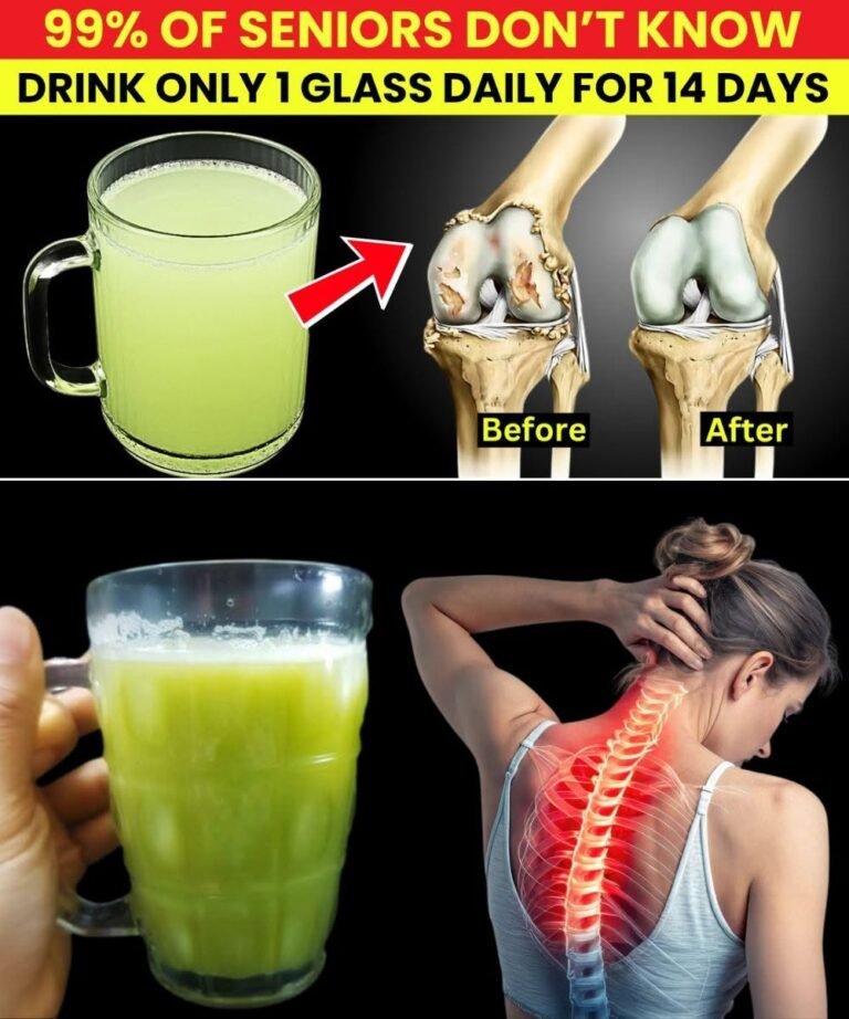 Joint Wellness Drink + Daily Habits for Seniors