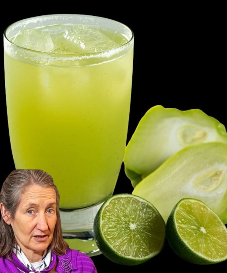 Chayote and Lime Drink: A Refreshing Hydrating Recipe