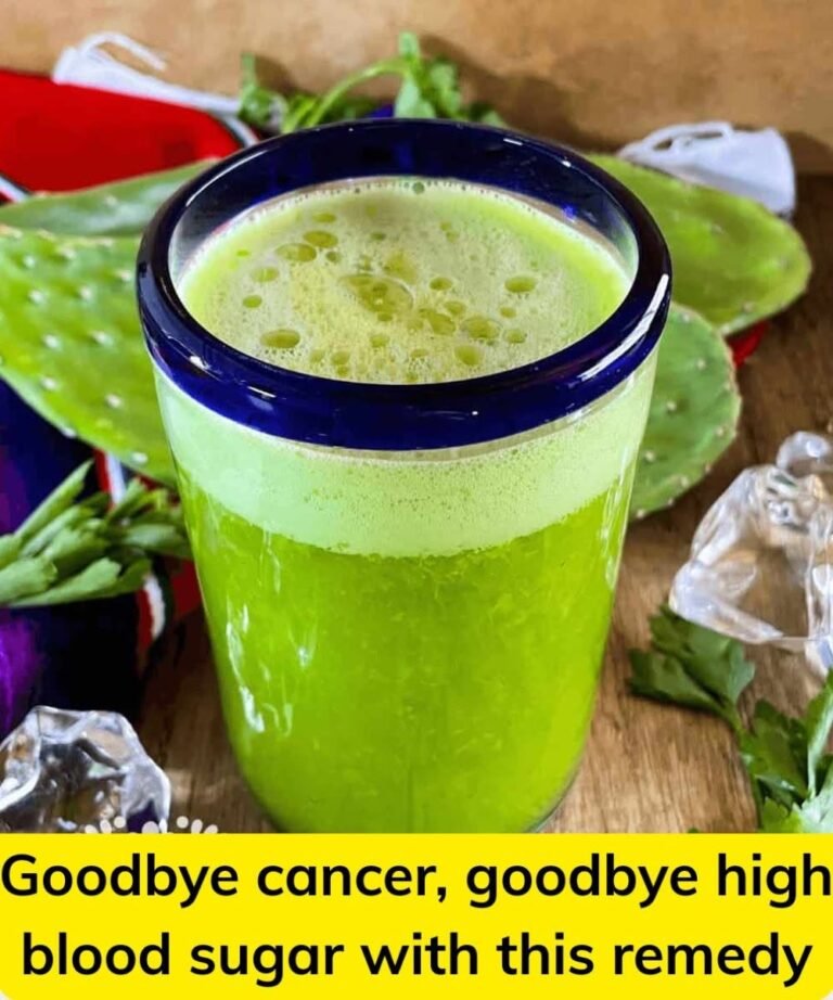 Goodbye cancer, goodbye high blood sugar with this remedy