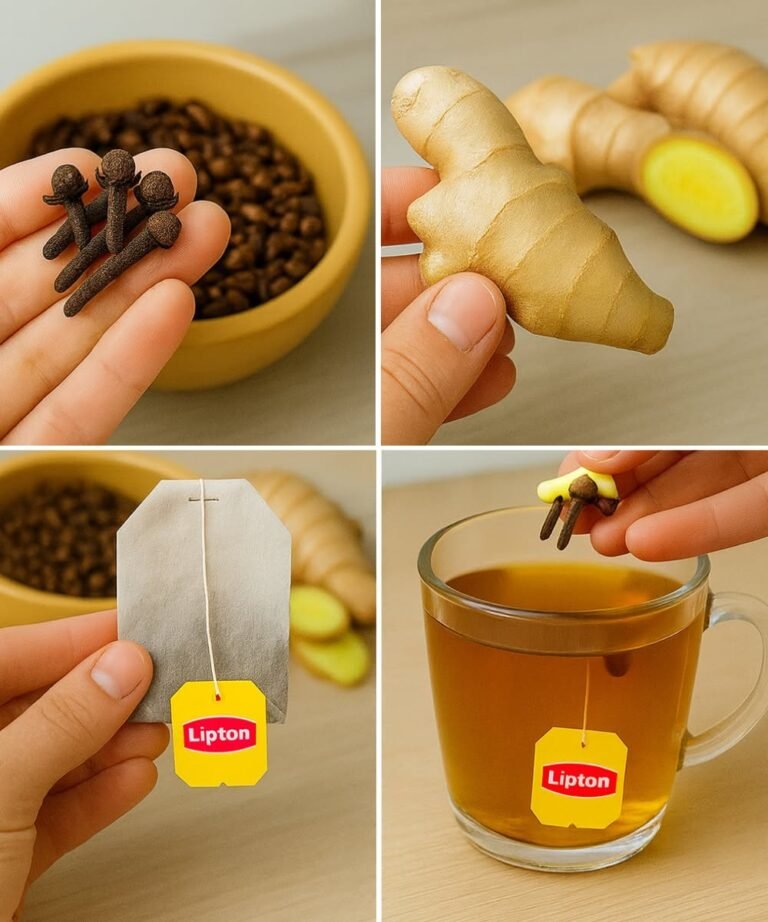 Cloves, ginger, and a Lipton tea bag combined are worth gold