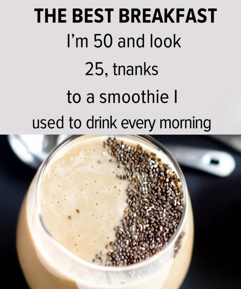 🌿 Anti-Aging Breakfast Smoothie: A Nutrient-Rich Blend for Healthy Skin and Lasting Energy