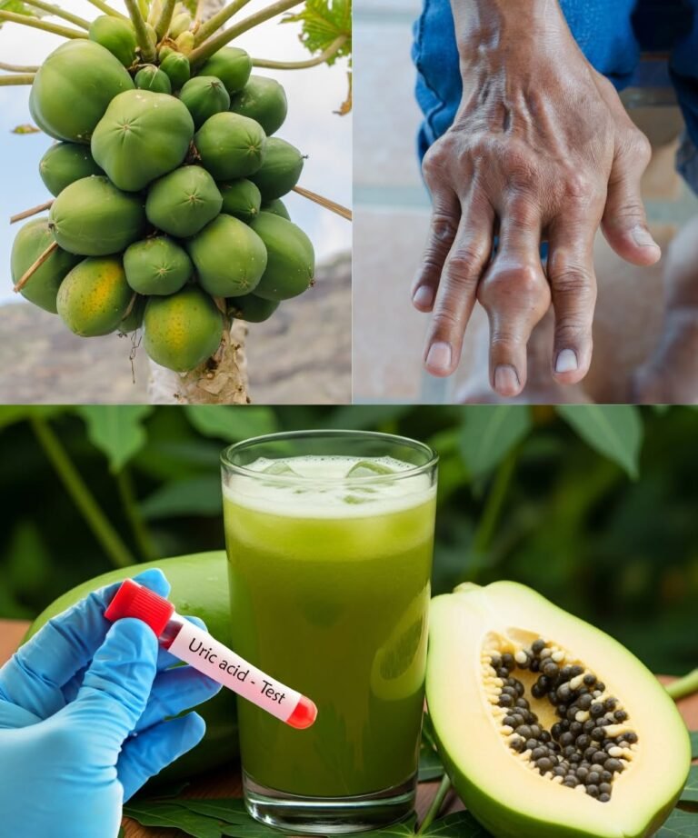 How to Use Green Papaya to Reduce Uric Acid, Relieve Joint Pain, Fight Inflammation, Support Digestion, and More