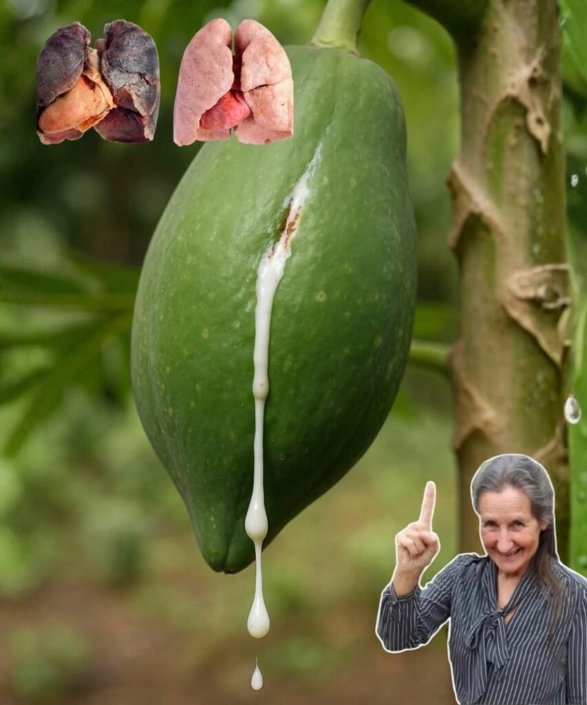 The Milky Secret in Unripe Papaya That May Support Digestion and Healthier-Looking Skin