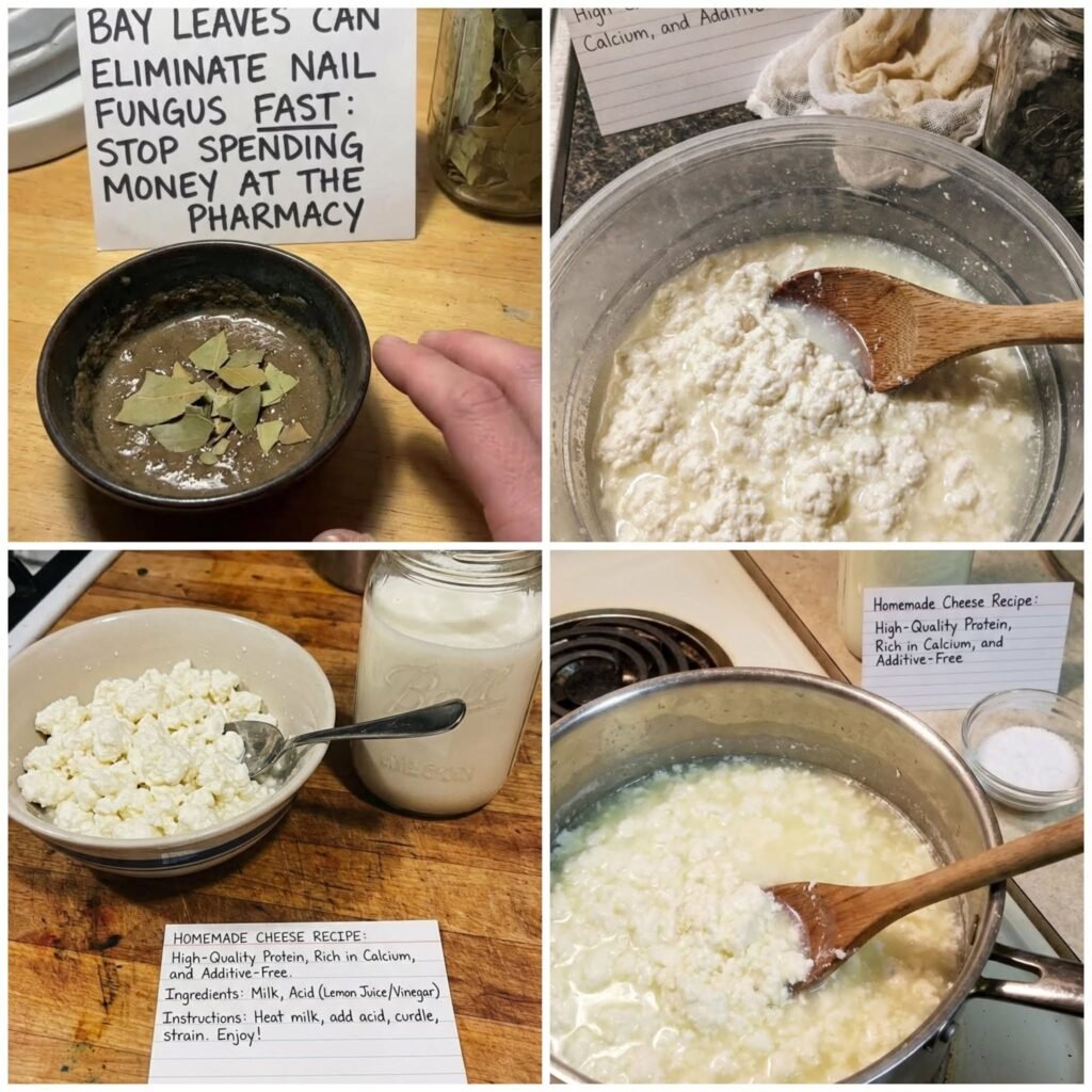 Homemade Cheese Recipe: A Fresh, Protein-Rich Cheese Made with Simple Ingredients