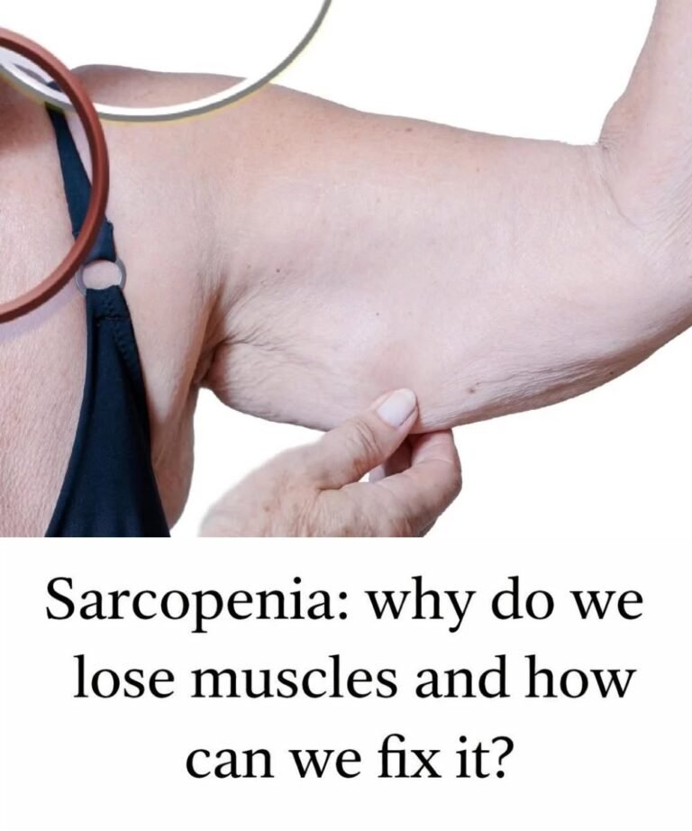 Sarcopenia Explained: Causes of Age-Related Muscle Loss and How to Build Strength Naturally