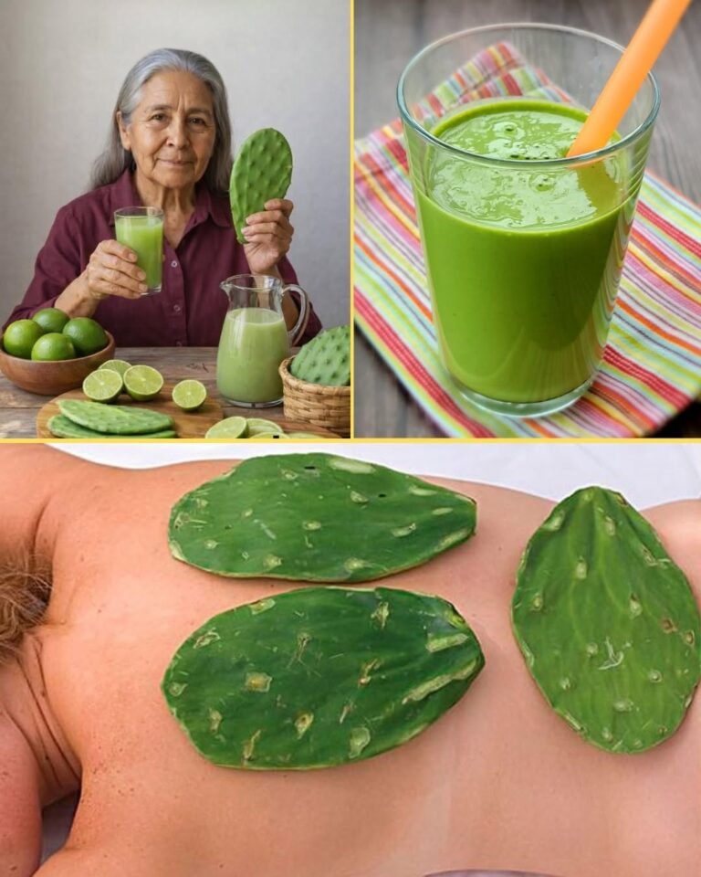 The Secret Lemon and Nopal Drink That Can Transform Your Wellness Routine