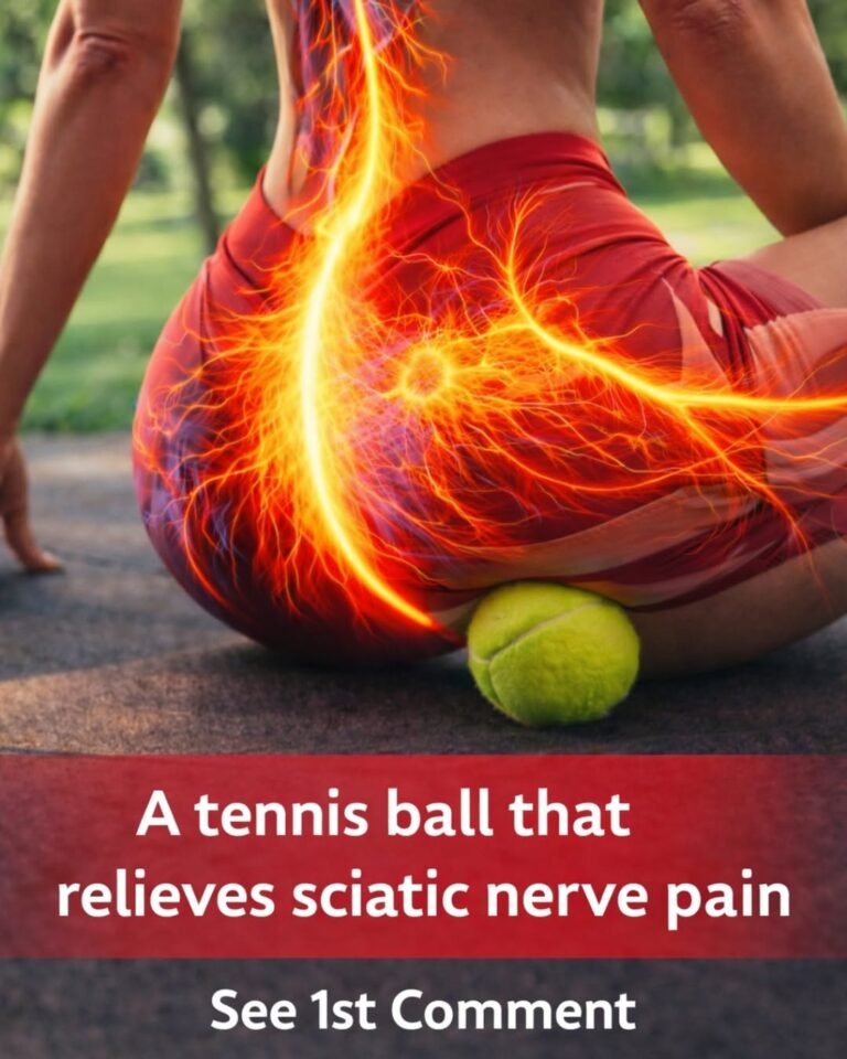 Tennis Ball Therapy for Sciatica: A Simple Home Technique to Ease Lower Back Pain and Improve Hip Movement