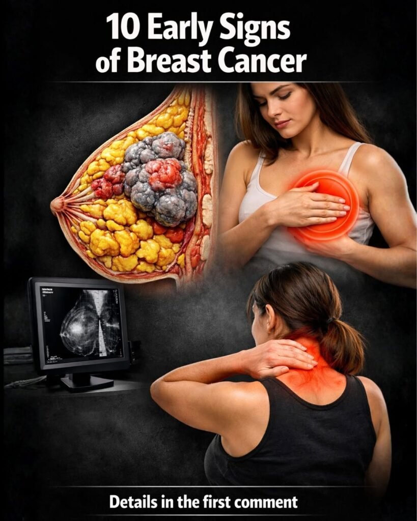 10 Early Signs of Breast Cancer You Should Never Ignore