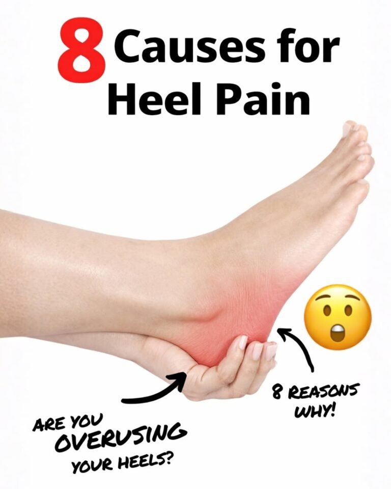 8 Common Causes of Heel Pain: Symptoms, Hidden Reasons, and Effective Solutions